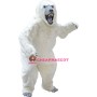 Deluxe Polar Bear Mascot Costume