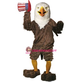 Deluxe Eagle Mascot Costume