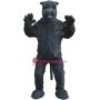 Sleek Black Panther Mascot Costume