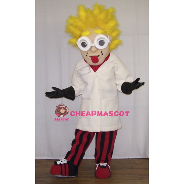 Crazy Professor Mascot Costume