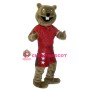 Happy Beaver Mascot Costume