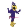 Purple Bird Mascot Costume