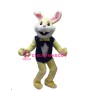 Yellow Bunny Mascot Costume