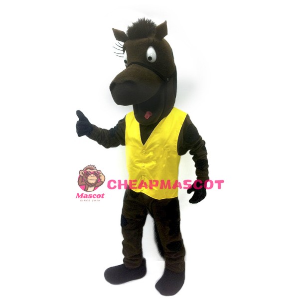Happy Horse Mascot Costume