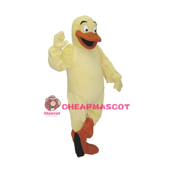 Yellow Duck Mascot Costume