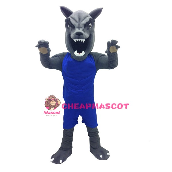 High School Wolf Mascot Costume