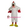 White Chicken Mascot Costume