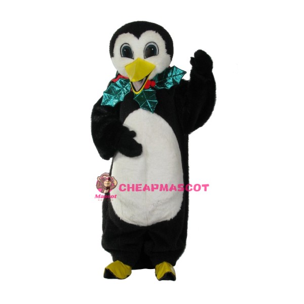 Holiday Penguin Mascot Costume