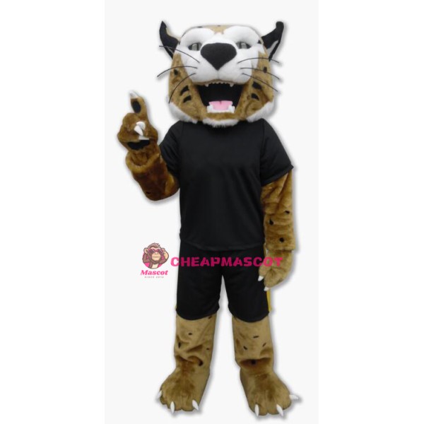 University Bobcat Mascot Costume