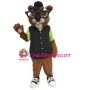 Chubby Chipmunk Mascot Costume