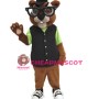 Chubby Chipmunk Mascot Costume
