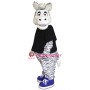 College Zebra Mascot Costume