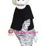 College Zebra Mascot Costume