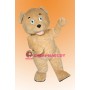 Golden Brown Teddy Bear Mascot Costume