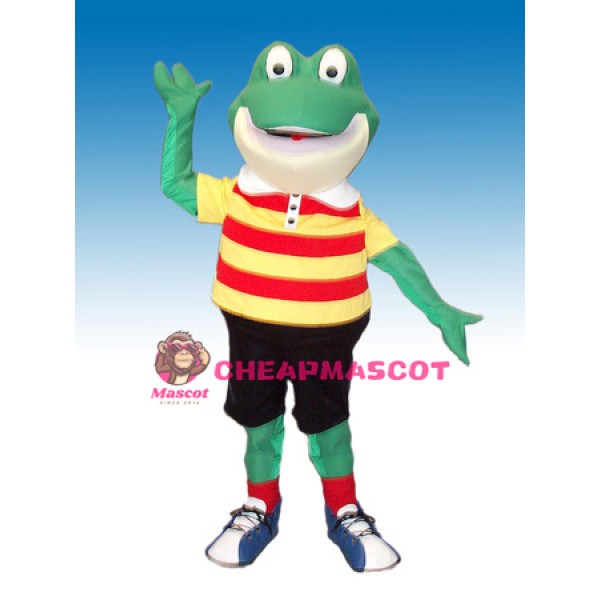 Happy Froggy Mascot Costume