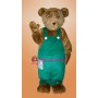 Corduroy Bear Mascot Costume