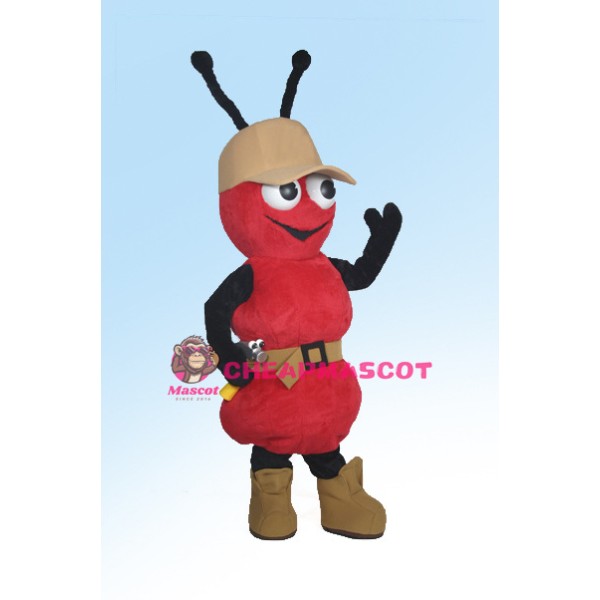 Red Ant Mascot Costume