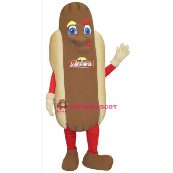 Hot Dog Mascot Costume