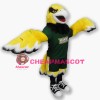 Yellow Hawks Mascot Costume
