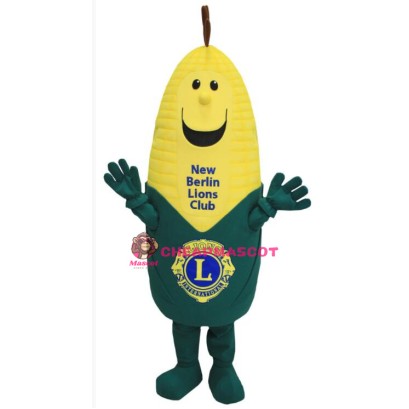 Happy Corn Mascot Costume