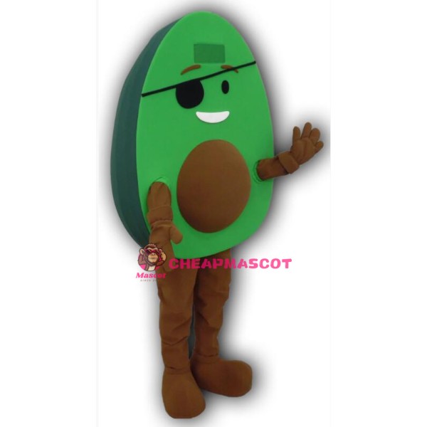 Avacado Mascot Costume