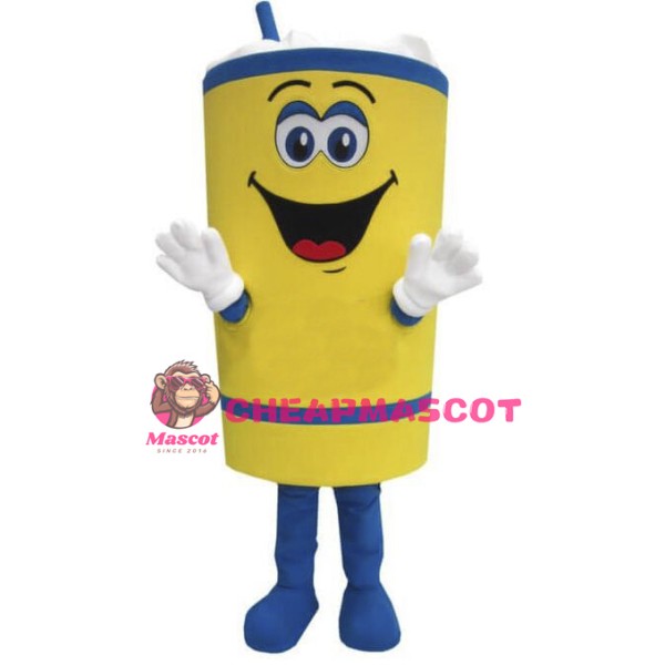 Happy Cup Mascot Costume