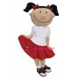 Cute Girl Mascot Costume