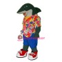 College Lightweight Shark Mascot Costume
