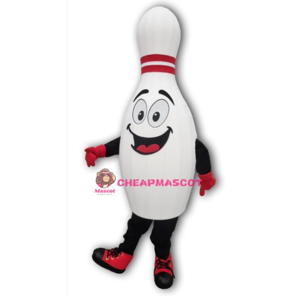 Bowling Pin Mascot Costume