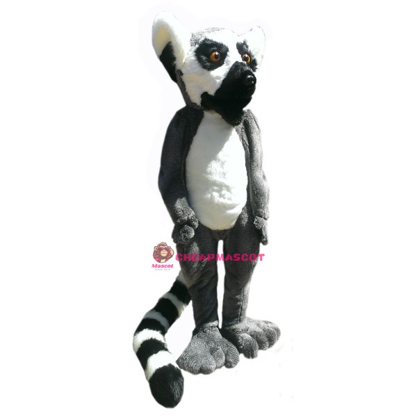 Furry Lemur Mascot Costume
