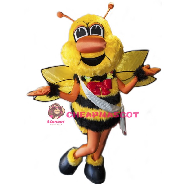 Battle Bee Mascot Costume