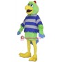 Fashion Green Parrot Mascot Costume