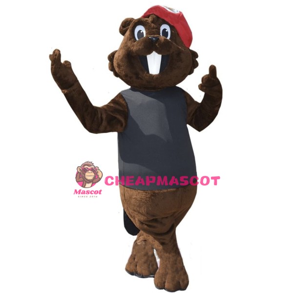 Cute Lightweight Beaver Mascot Costume