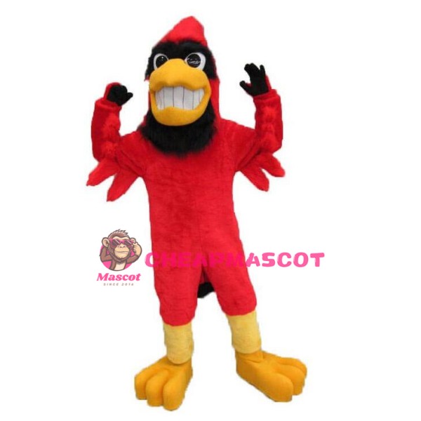 College Lightweight Red Cardinal Mascot Costume