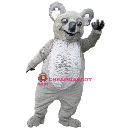 Grey Lightweight Koala Mascot Costume