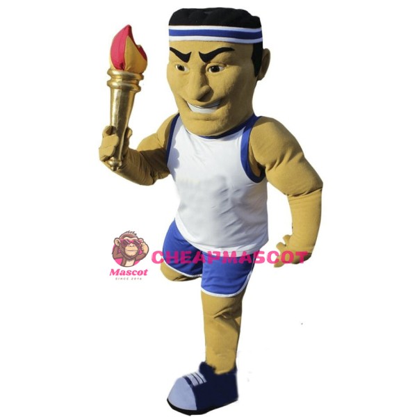 Olympics Man Mascot Costume