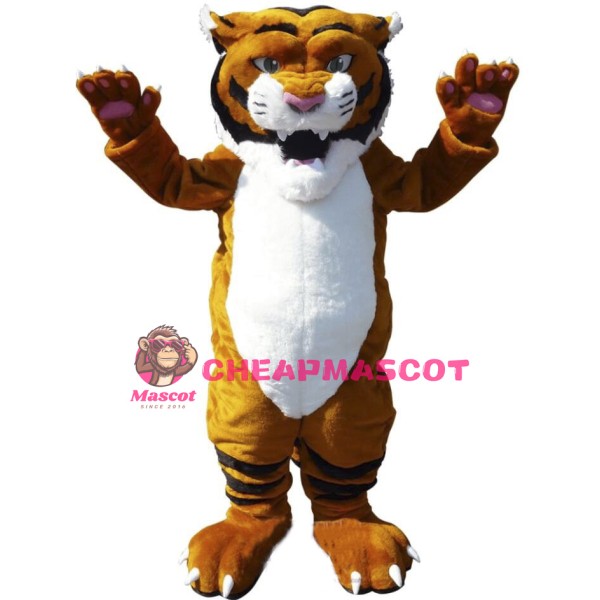 Power Fierce Tiger Mascot Costume