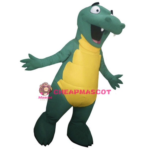 Cute Lightweight Alligator Mascot Costume