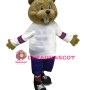 College Lightweight Beaver Mascot Costume