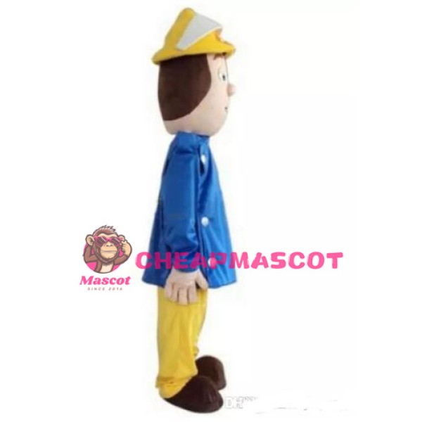 Fireman Sam Mascot Costume