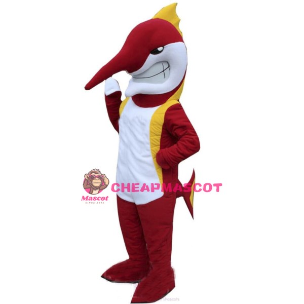 Marlin Fish Mascot Costume
