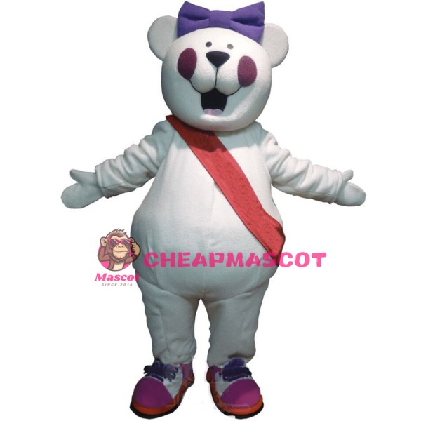 Cute Funny Bear Mascot Costume