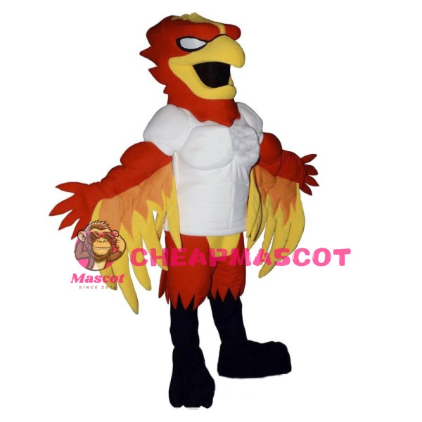 Power Phoenix Mascot Costume