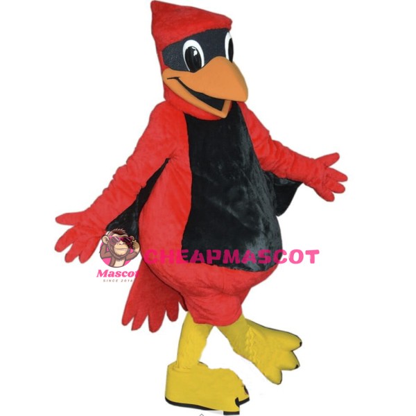 Red Lightweight Cardinal Mascot Costume