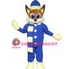 Winter Fox Mascot Costume