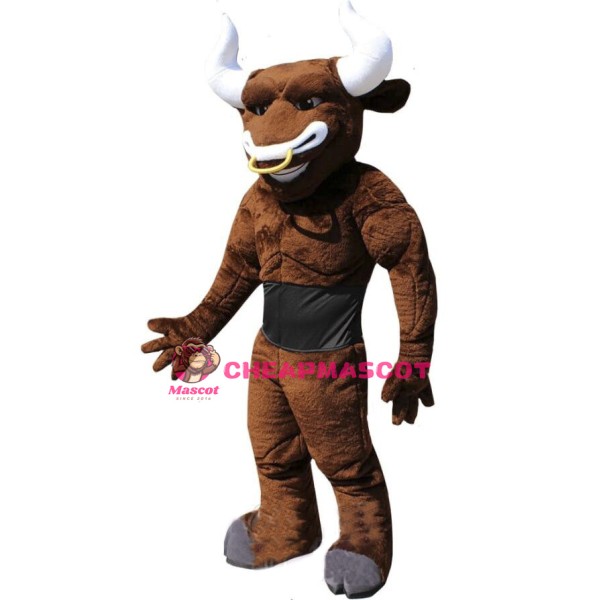 Lightweight Bull Mascot Costume
