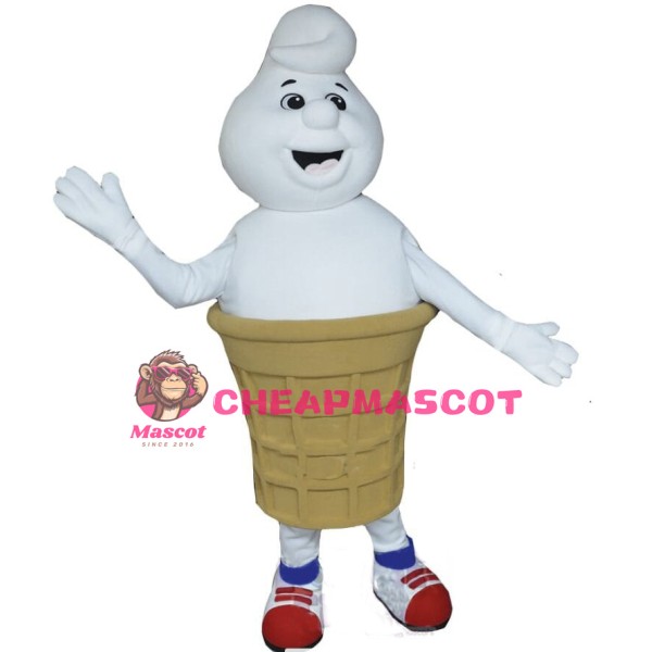 Ice Cream Mascot Costume