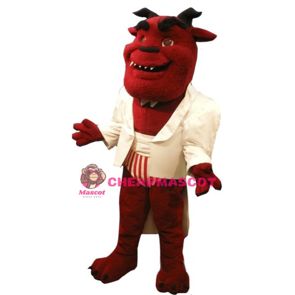 Gentleman Devil Mascot Costume