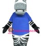 Cute Lightweight Zebra Mascot Costume