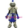 Golden & Blue Knight Mascot Costume